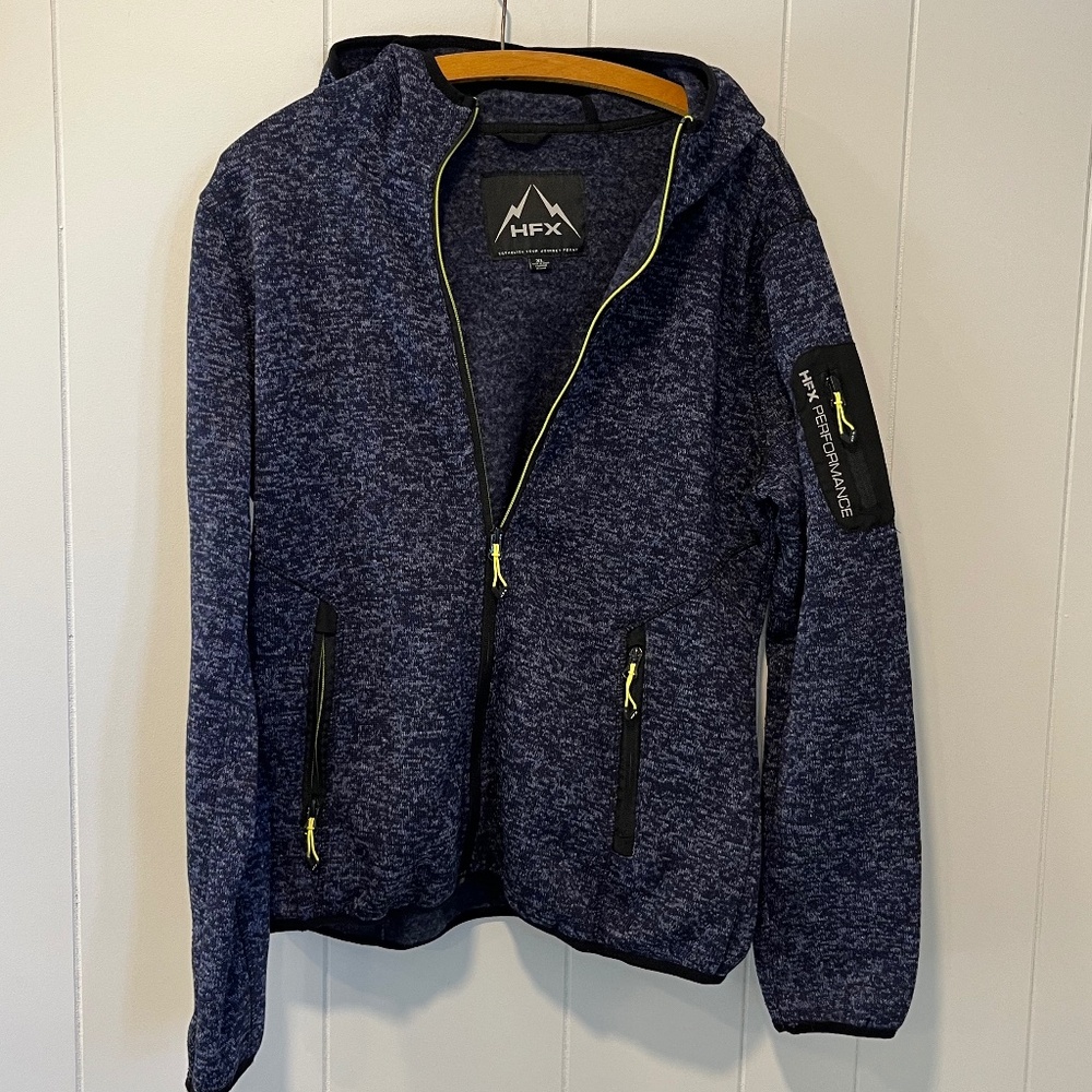 HFX Performance Women’s XL Full Zip Hoodie Jacket Activewear Running Gym